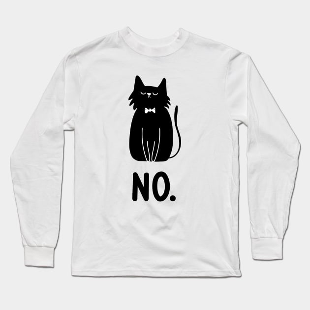 No. Long Sleeve T-Shirt by krimons